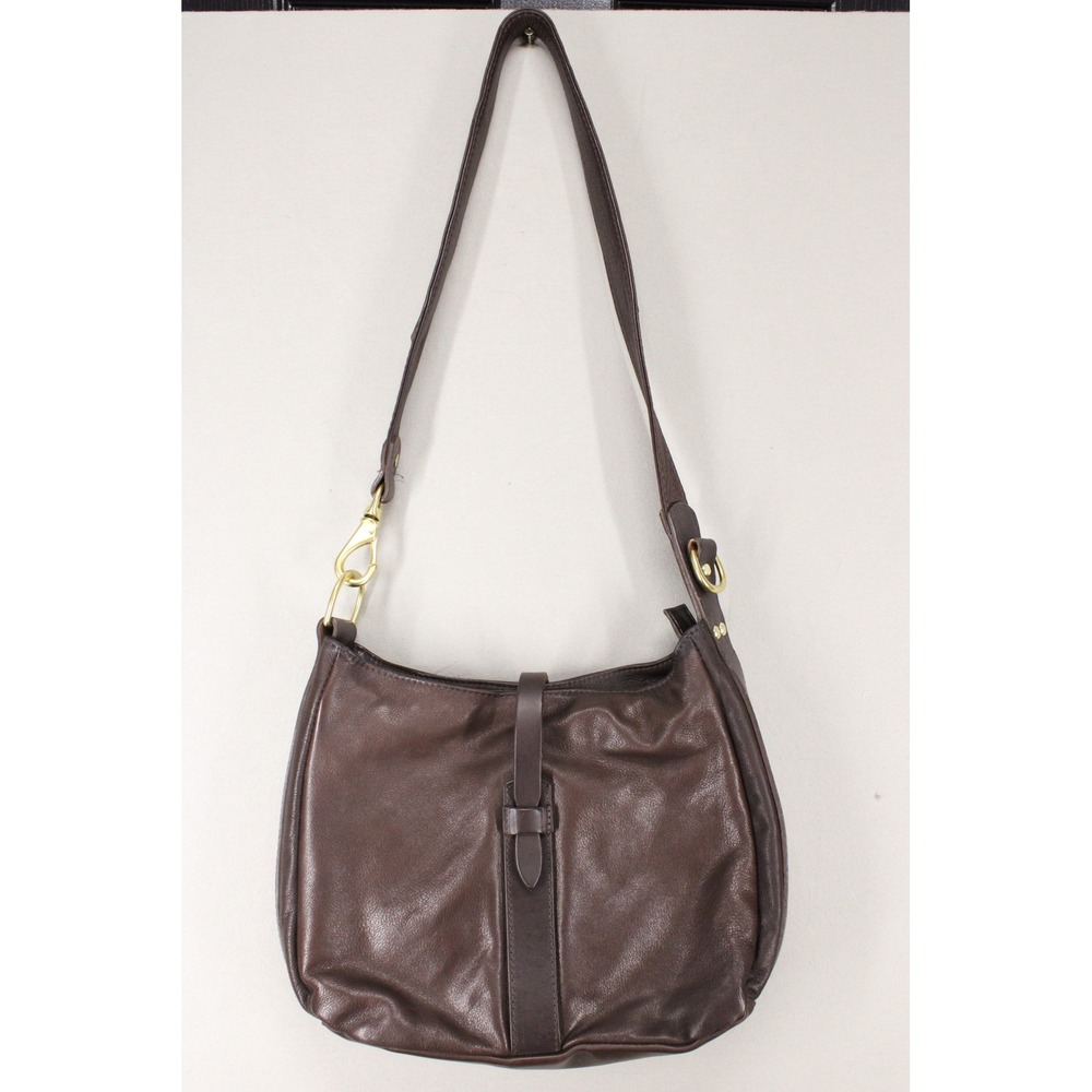 SAS Shoulder Bag Portrait Collection Women Brown Leather Concealed Carry USA
